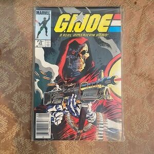 Marvel GI Joe A Real American Hero 43 Jan 1986 Copper Age Comic Book